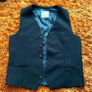 Top Man brand blue vest size 40, very good condition!